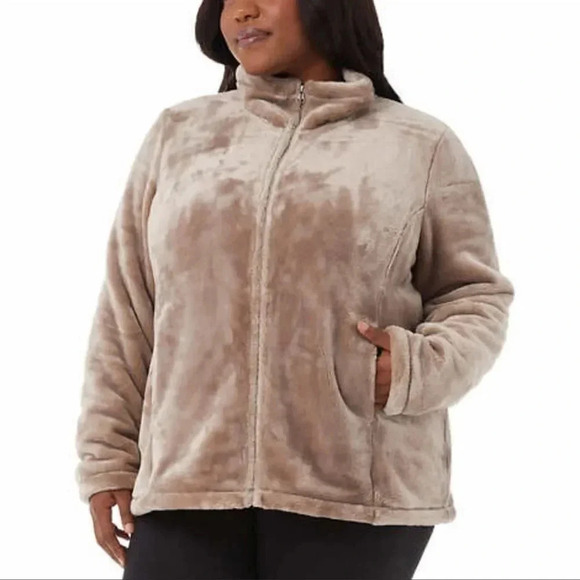 32 Degrees Ladies' Plush Jacket Medium - Picture 1 of 7